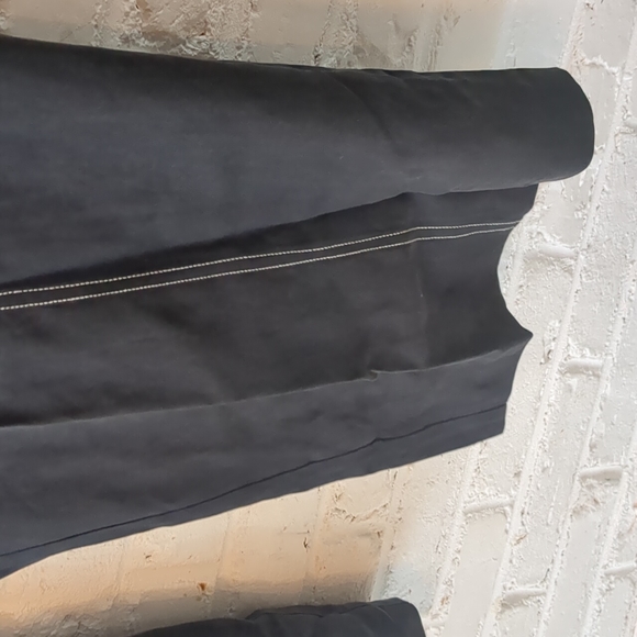 NWT Cassandra Linen Wide-leg Pant in Black - Picture 6 of 13
